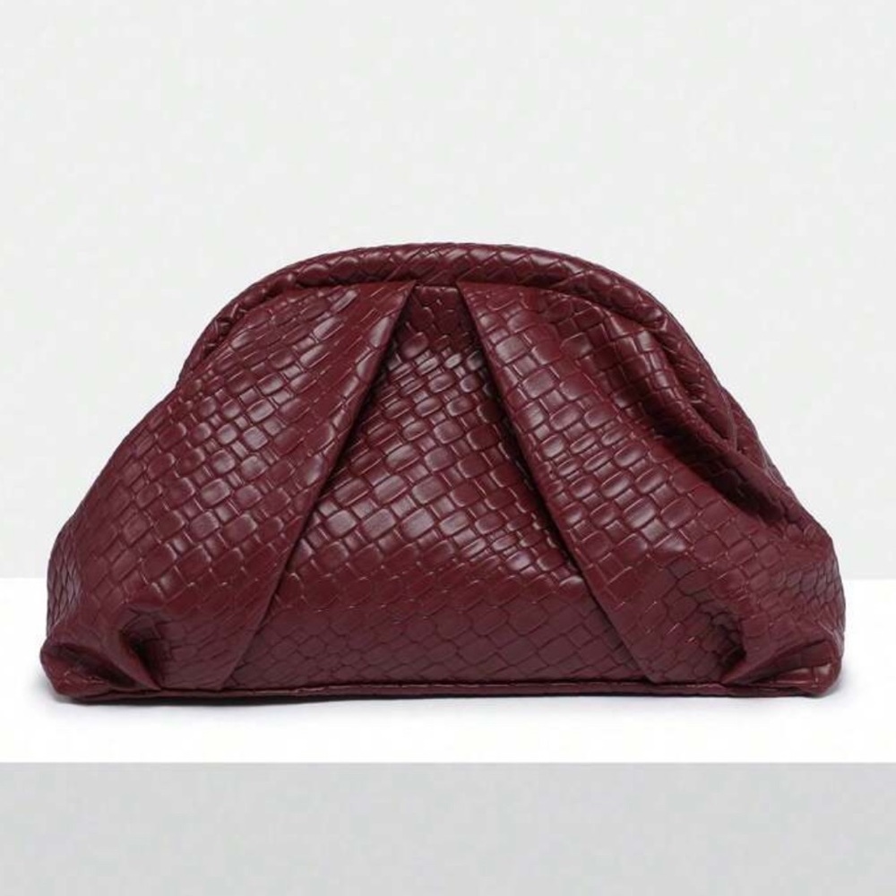 Classic Burgundy Leather Bag